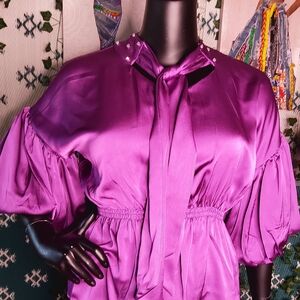 Elegant Purple Blouse